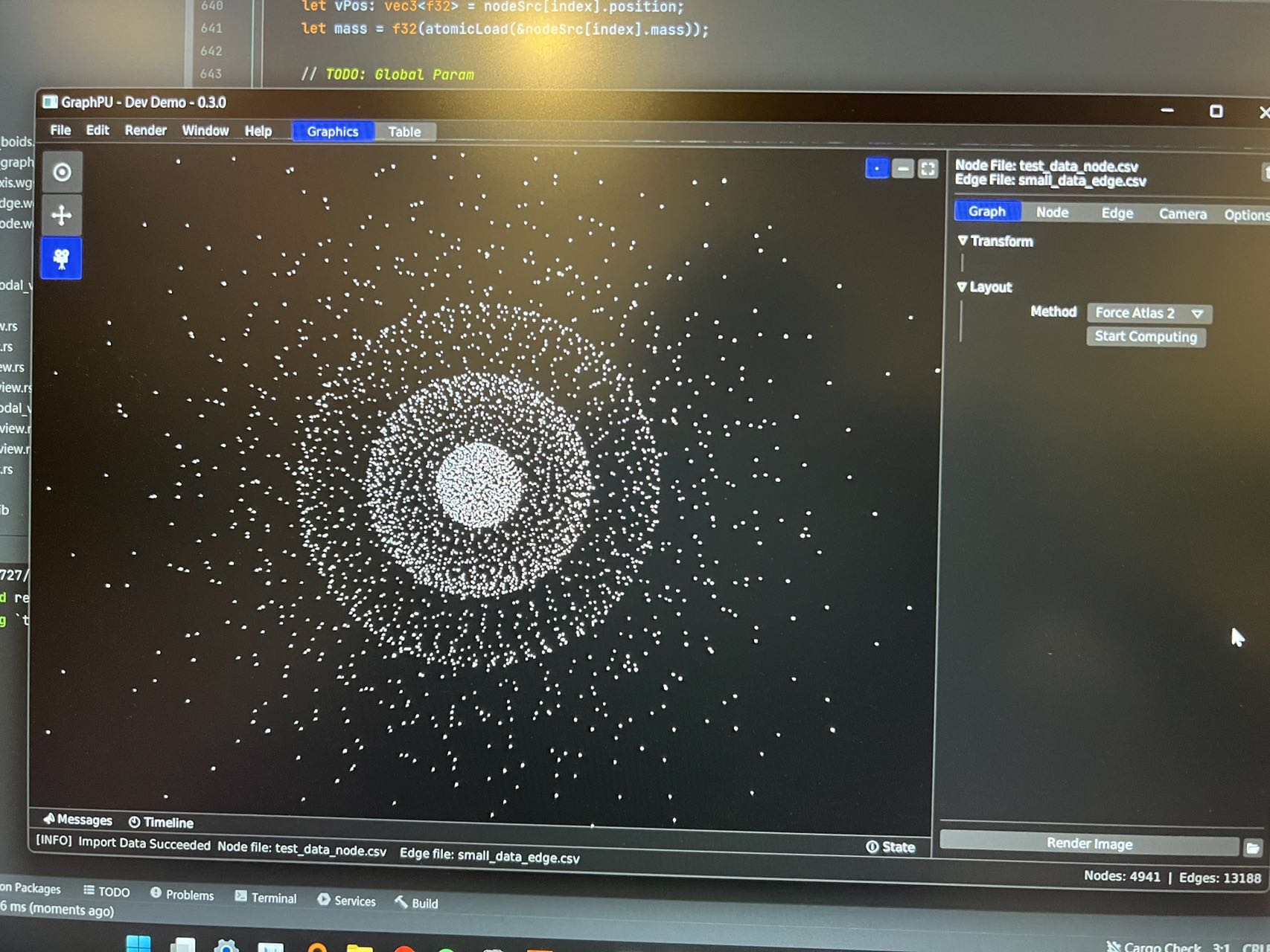 Debug process - Mysterious layering