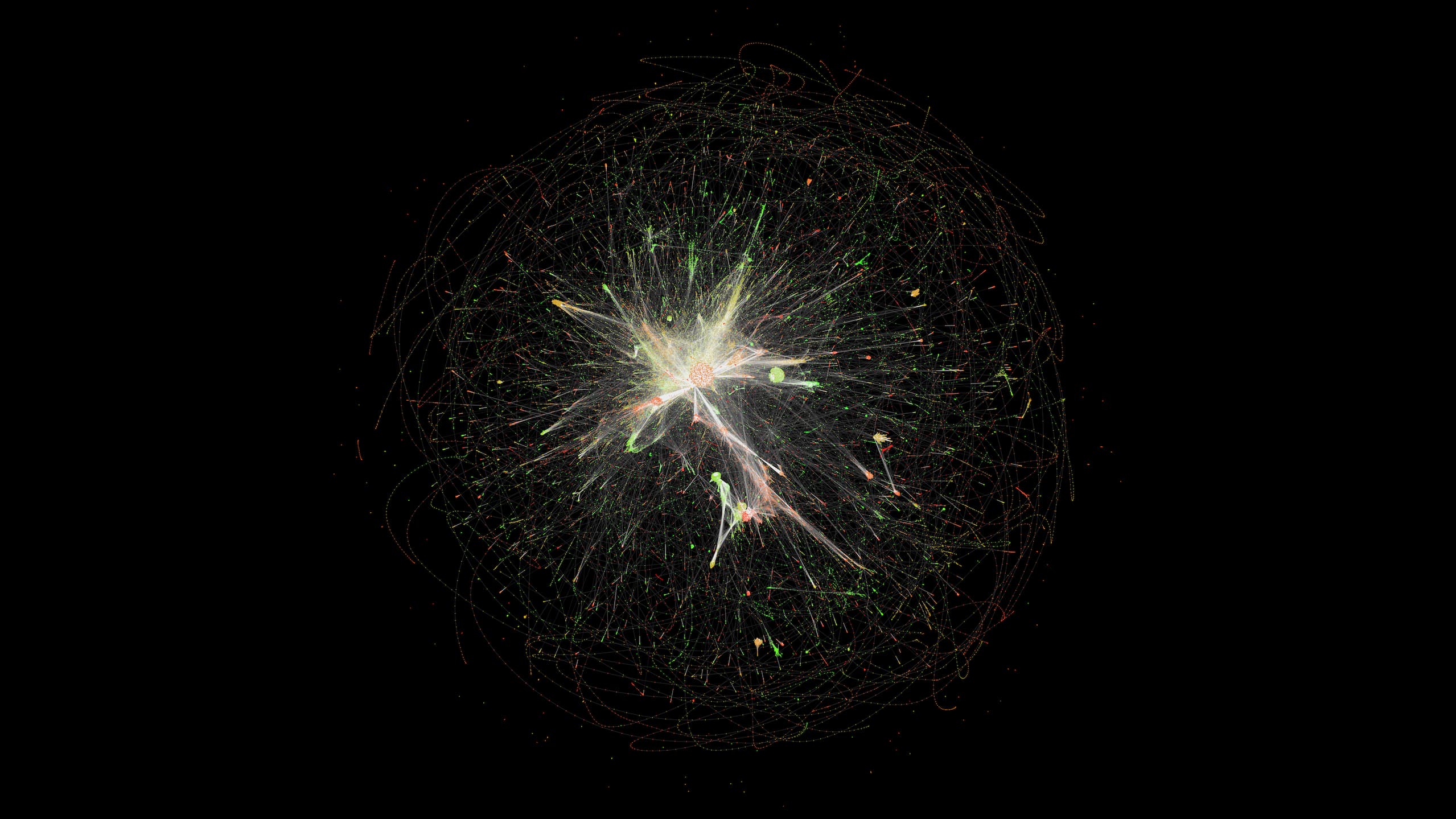 GraphPU visualizing Stanford website network - 2